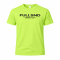 BIKE CO TEE LEMON LIME/BLACK
