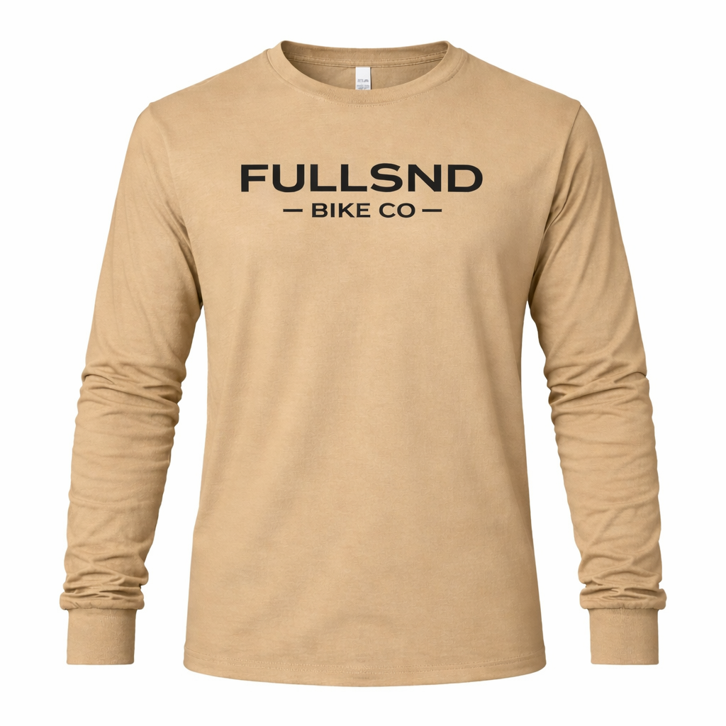 BIKE CO LONG SLEEVE SAND/BLACK