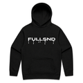 RELAXED FULLDRIP HOODIE BLACK/WHITE