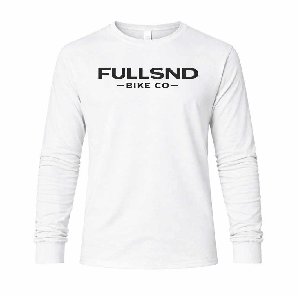 BIKE CO LONG SLEEVE WHITE/BLACK