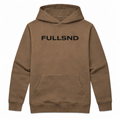 RELAXED FULLSND HOODIE WALNUT/BLACK