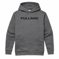 RELAXED FULLSND HOODIE SMOKE/BLACK