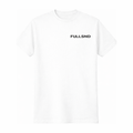 UNTIL THE END TEE WHITE/BLACK