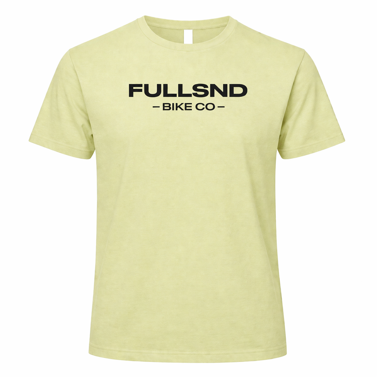 BIKE CO TEE LEMON ZEST/BLACK