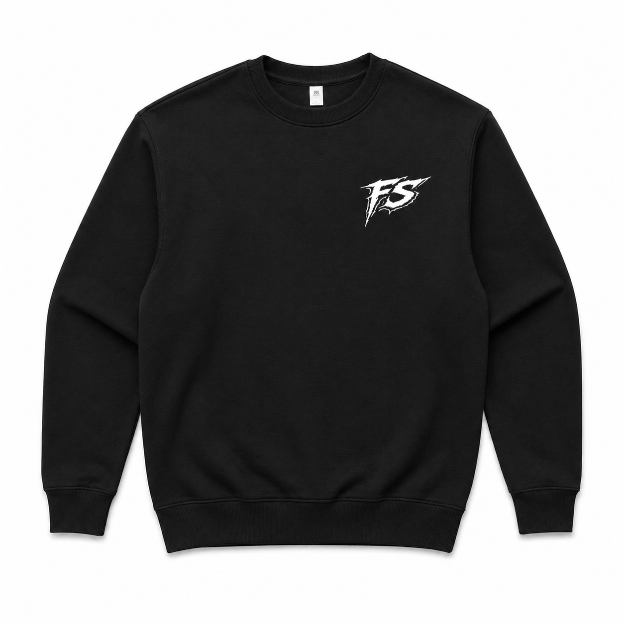 FS CREW SWEATER BLACK/WHITE LIMITED TO 25