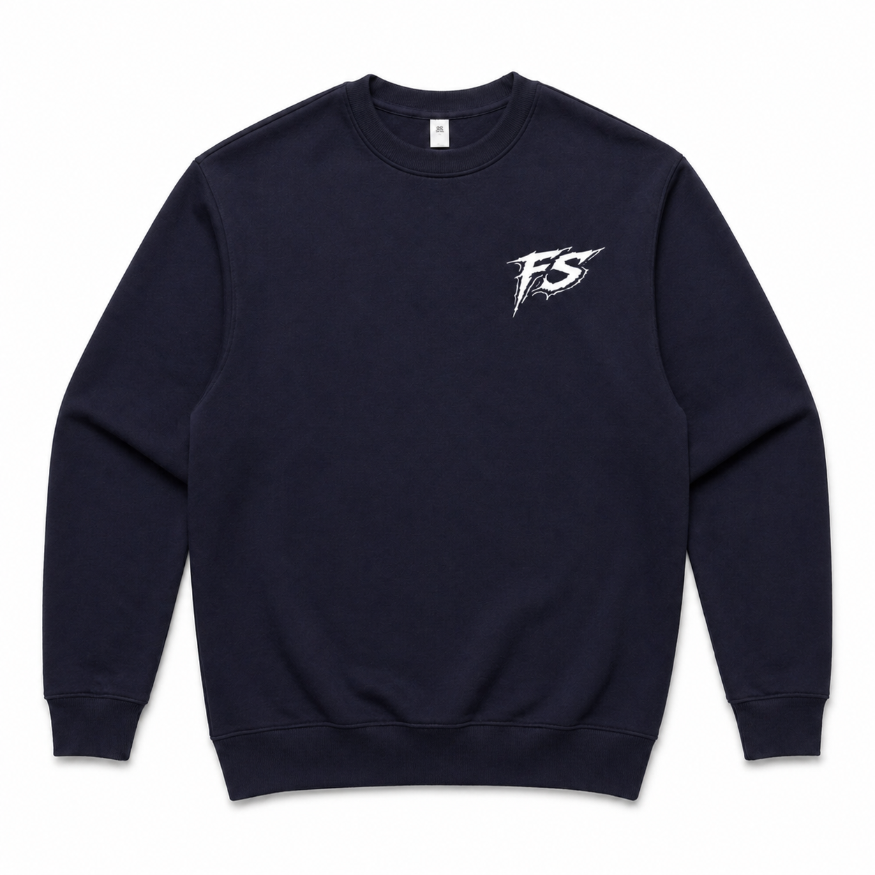 FS CREW SWEATER INK BLUE/WHITE LIMITED TO 25