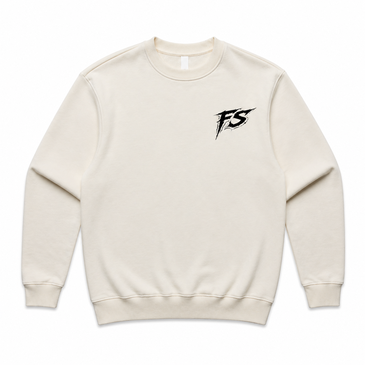 FS CREW SWEATER NATURAL/BLACK LIMITED TO 25