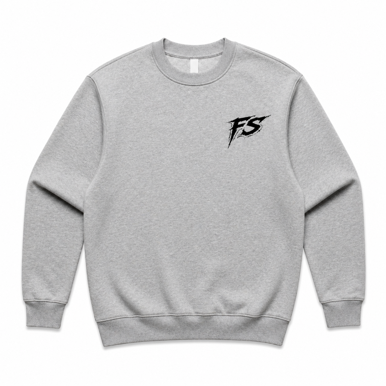 FS CREW SWEATER GREY/BLACK LIMITED TO 25