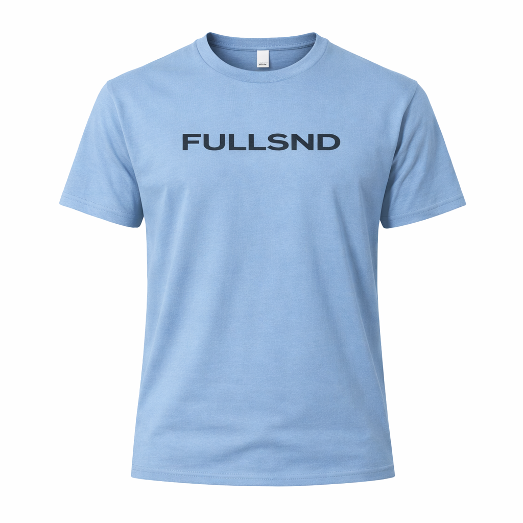 CLASSIC FULLSND TEE LIGHT BLUE/BLACK