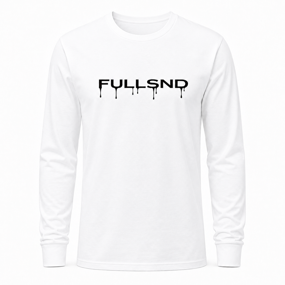 FULLDRIP LONG SLEEVE WHITE BLK