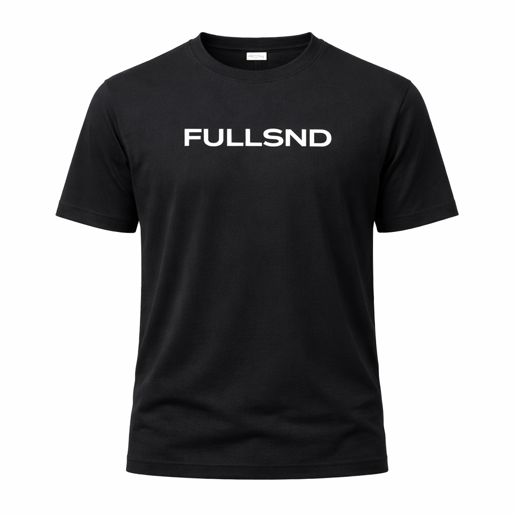 CLASSIC FULLSND TEE BLACK WHITE