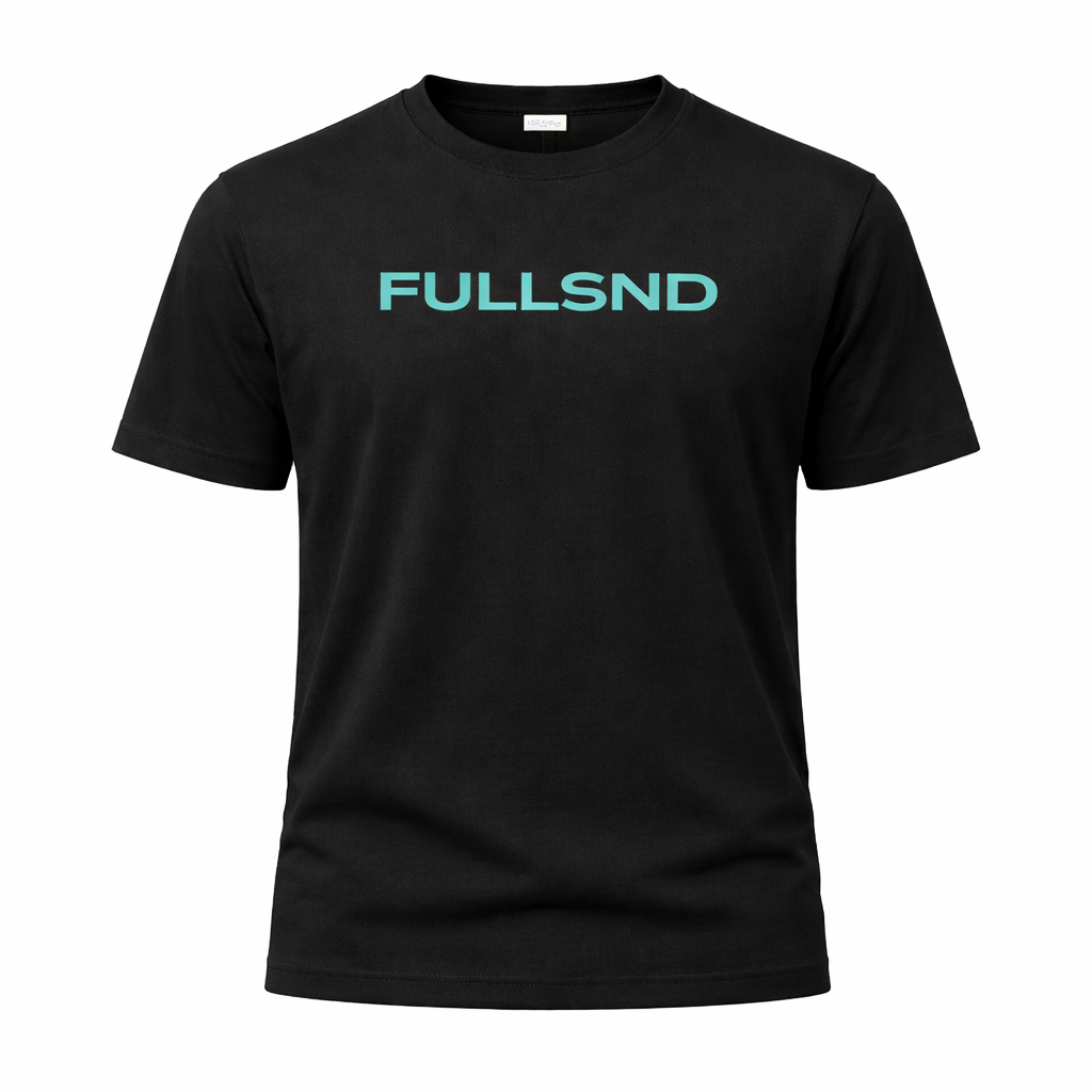 CLASSIC FULLSND TEE BLACK/TEAL