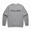 FULLSND CREW SWEATER GREYWASH/BLACK