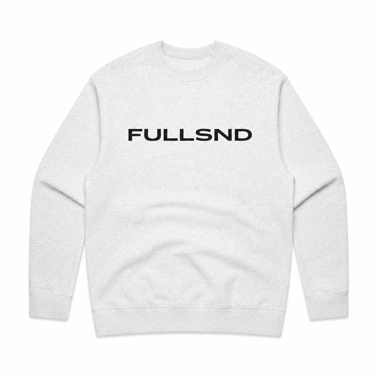 FULLSND CREW SWEATER GREY/BLACK