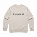 FULLSND CREW SWEATER BONE/BLACK