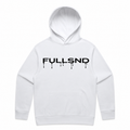 RELAXED FULLDRIP HOODIE WHITE/BLACK