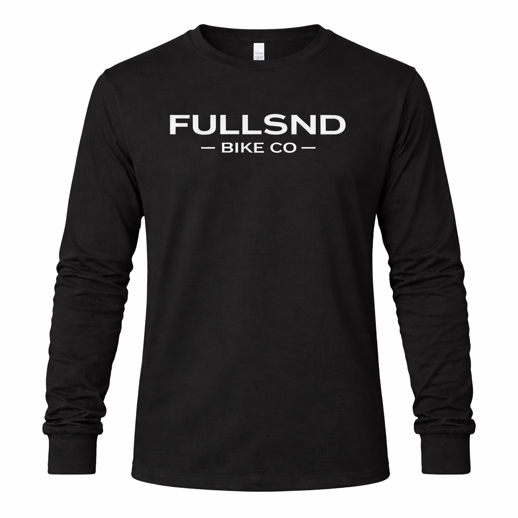 BIKE CO LONG SLEEVE BLACK/WHITE