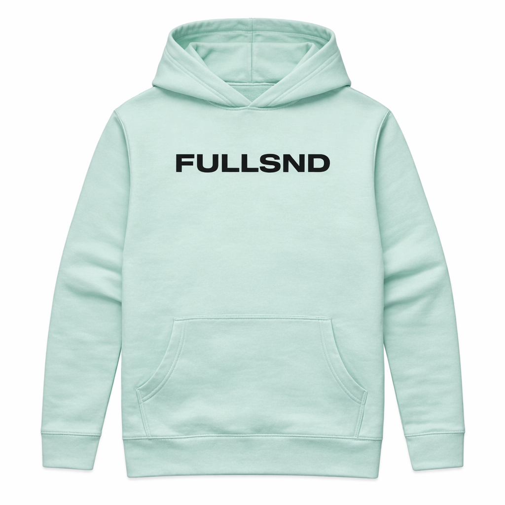 RELAXED FULLSND HOODIE SEAFOAM/BLACK